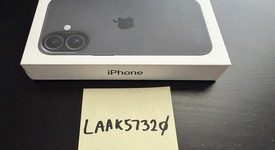 New
													Apple iPhone 16 - Unlocked, Black, 128 GB, A3081, photo 1 of 7