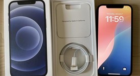 Mint
													Apple iPhone 12 - Unlocked, Black, 64 GB, A2172, photo 1 of 6