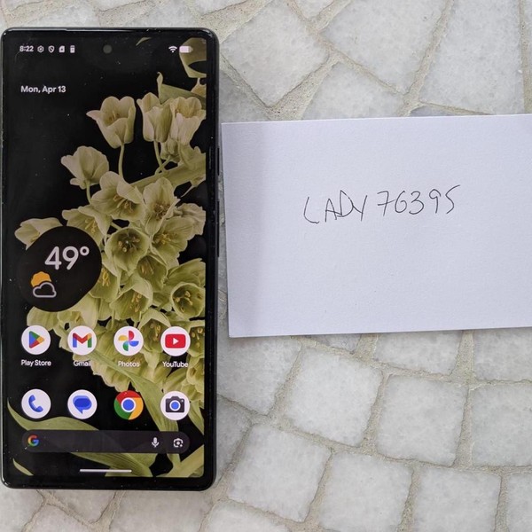 Google Pixel 6 - T-Mobile, 256 GB, Seafoam, 8 GB, GB7N6