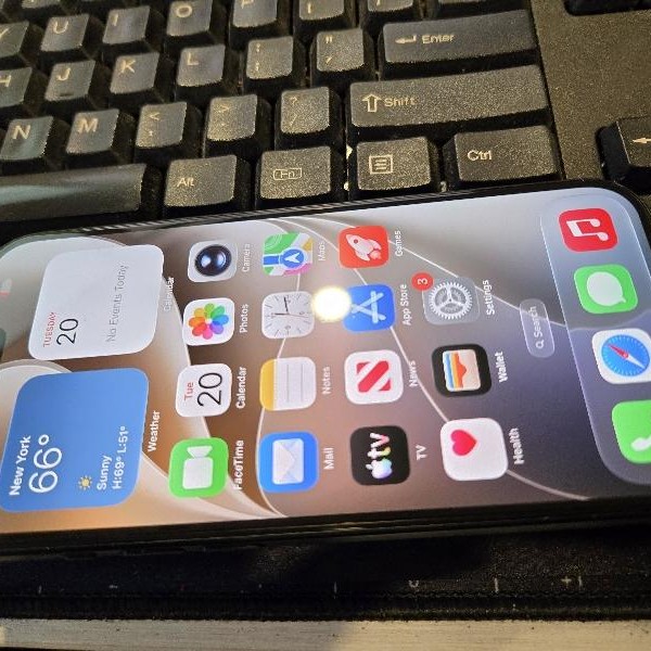 Apple iPhone 15 - Unlocked, 128 GB, Black, A2846