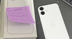 Good
													Apple iPhone 16 Plus - Unlocked, White, 128 GB, A3082, photo 3 of 7