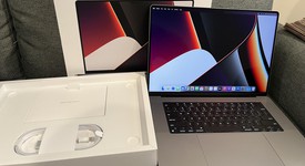 Good
													MacBook Pro 2021 - 16" - Apple M1 Pro 10-core, Gray, 512 GB, 16 GB, photo 1 of 26