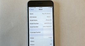 Good
													Apple iPhone SE 3rd Gen 2022 - Unlocked, Starlight, 256 GB, A2595, photo 3 of 9