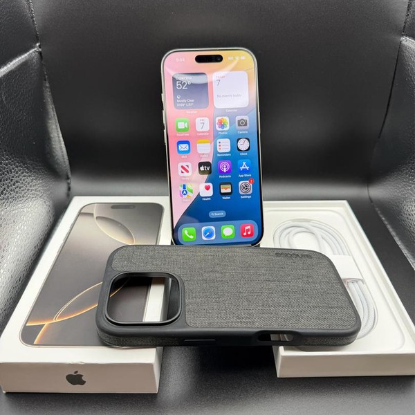 Apple iPhone 16 Pro - Unlocked, 512 GB, Natural, A3083