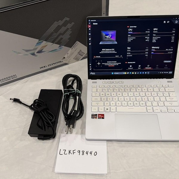 Asus ROG Zephyrus G14 (2022) GA402 - 1 TB, White, 16 GB, AMD Ryzen 9, WQXGA