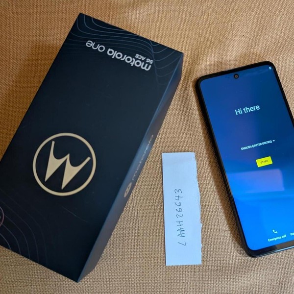 Motorola One 5G Ace - Unlocked, 64 GB, Gray, 4 GB