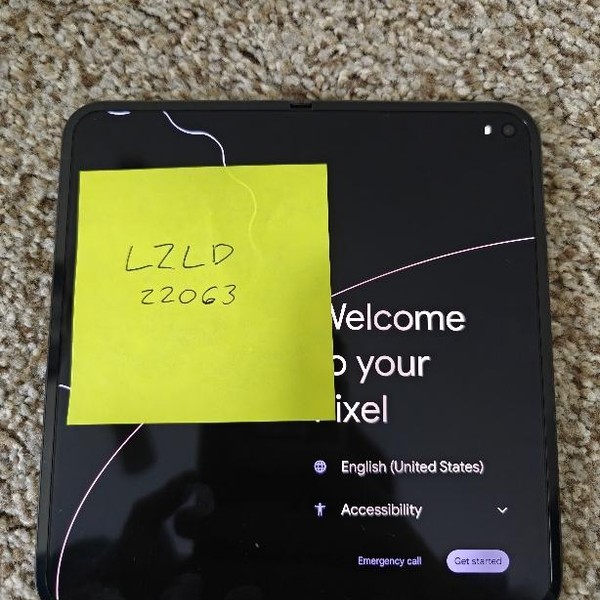 Google Pixel 9 Pro Fold - T-Mobile, 256 GB, Obsidian, GGH2X