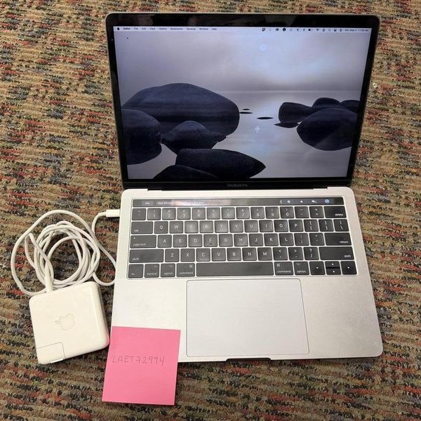 MacBook Pro 2017 (With Touch Bar) - 13 inch - 512 GB, Gray, 8 GB, Intel Core i5