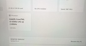 Good
													Microsoft Surface Pro 4 - 12.3 Inch - Wi-Fi, Silver, 256 GB, 8 GB, photo 3 of 6