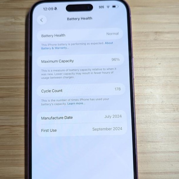 Apple iPhone 16 Plus - AT&T, 128 GB, Pink, A3082
