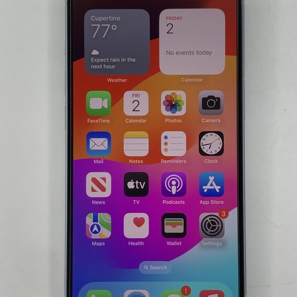 Apple iPhone 15 - AT&T, 128 GB, Blue, A2846