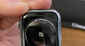 Good
													Apple Watch Series 4 44mm - Unlocked, Silver, A1976 - Cellular, Stainless, photo 1 of 7