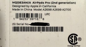 Used
													Apple AirPods Pro 2 - Lightning, photo 1 of 7