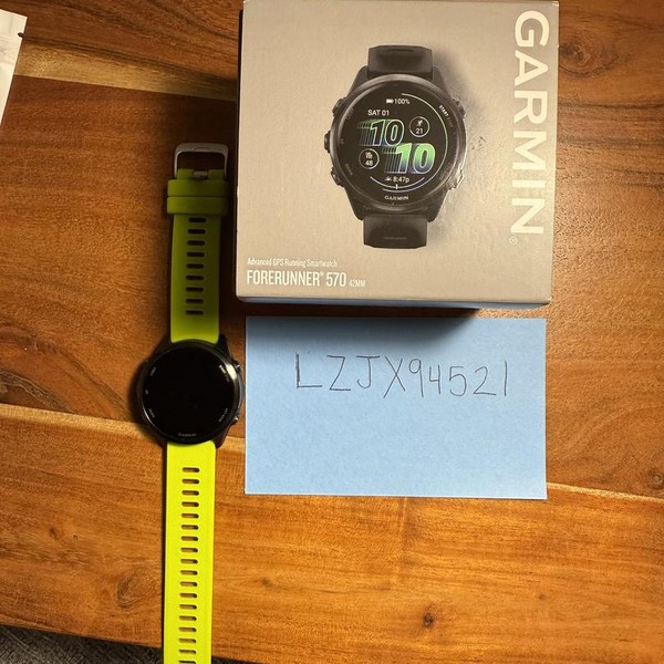 Garmin Forerunner 570 - Slate Gray, 42mm