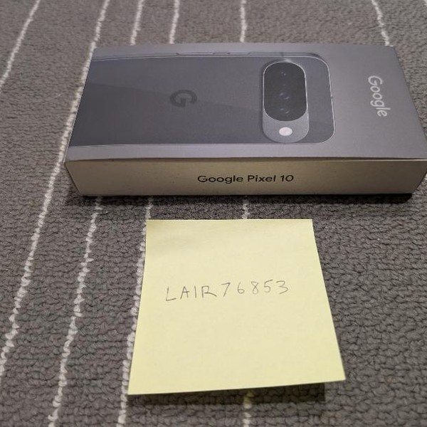 Google Pixel 10 - Mint Mobile, 128 GB, Obsidian, GLBW0