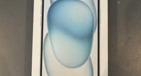 New
													Apple iPhone 15 - Unlocked, Blue, 128 GB, A2846, photo 1 of 5