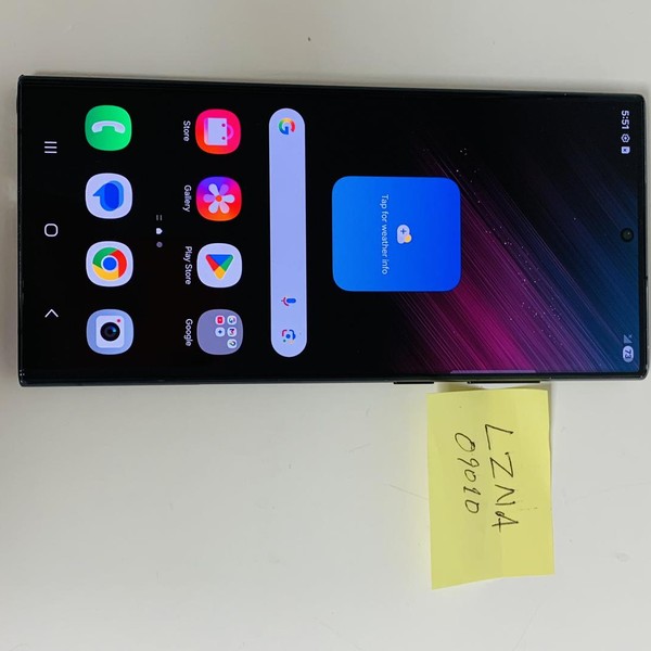 Samsung Galaxy S22 Ultra - Verizon, 128 GB, Black, 8 GB, SM-S908U