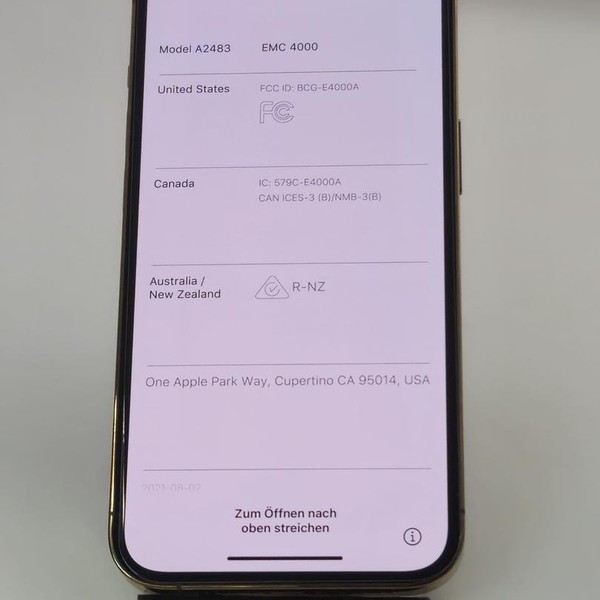 Apple iPhone 13 Pro - Unlocked, Gold, 128 GB, A2483