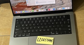 Good
													MacBook Pro 2021 - 14" - Apple M1 Max, Gray, 1 TB, 32 GB, photo 1 of 10