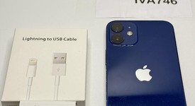 Good
													Apple iPhone 12 Mini - Unlocked, Blue, 64 GB, A2176, photo 4 of 5