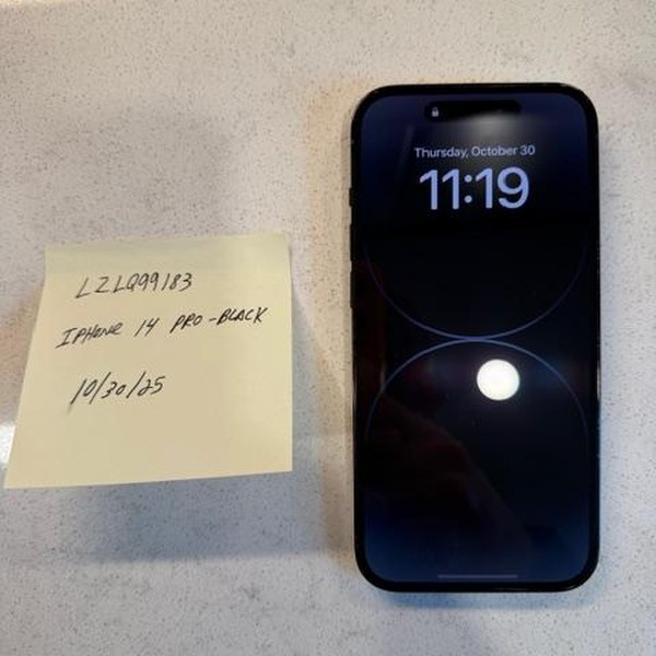 Apple iPhone 14 Pro - Unlocked, 128 GB, Black, A2650