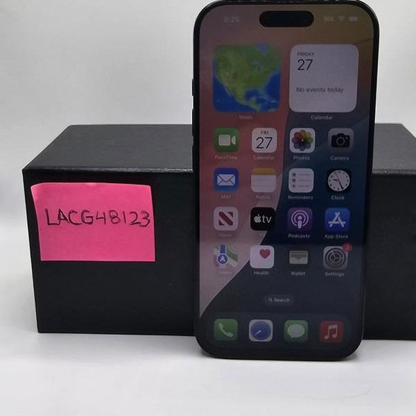 Apple iPhone 16 Pro - T-Mobile, 256 GB, Black, A3083