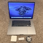 Good MacBook Pro 2019 - 16 inch - 512 GB, Gray, 16 GB, Intel Core i7