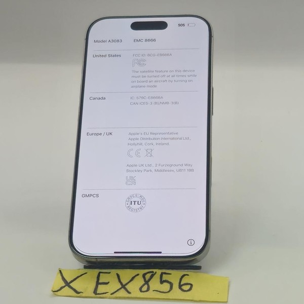 Apple iPhone 16 Pro - AT&T, 256 GB, Natural, A3083
