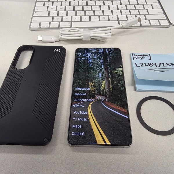 Samsung Galaxy S25 Edge - Unlocked, 256 GB, Icy Blue, 12 GB, SM-S937U1