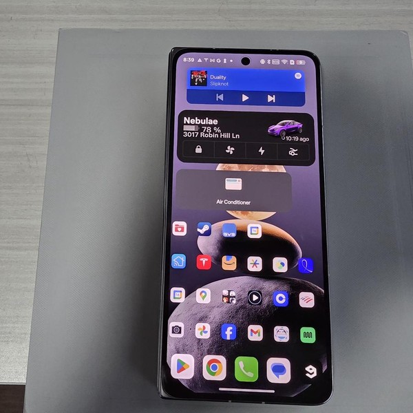 Oppo Find N5 - Unlocked Non-US, 512 GB, Misty White, 16 GB