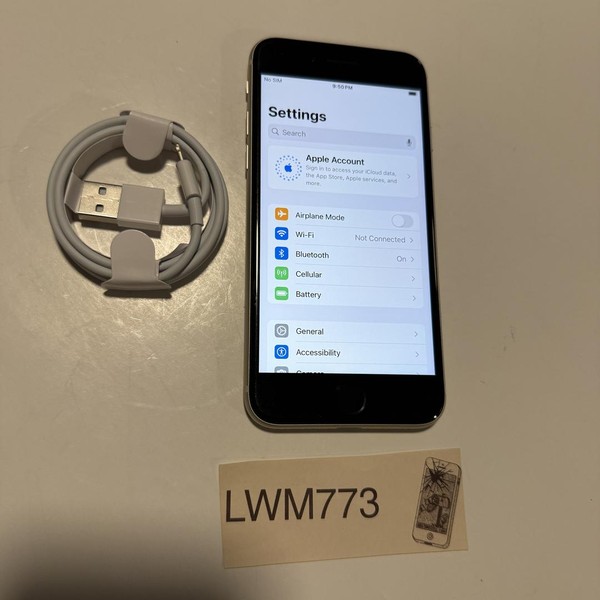 Apple iPhone SE 3rd Gen 2022 - Unlocked, 64 GB, Starlight, A2595