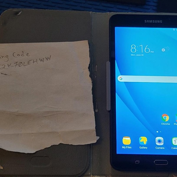 Samsung Galaxy Tab A6 - Wi-Fi, 8 GB, Black