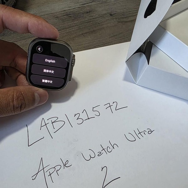 Apple Watch Ultra 2 49mm - Unlocked, Black, A2986