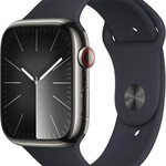 Good Apple Watch Series 9 41mm - Unlocked, Graphite, A2982 - Cellular, Stainless