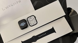 Good
													Apple Watch Series 7 41mm - Unlocked, Titanium, A2475 - Cellular, Titanium, photo 1 of 6