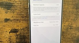 Good
													Apple iPhone 15 Plus - Unlocked, Blue, 128 GB, A2847, photo 3 of 9