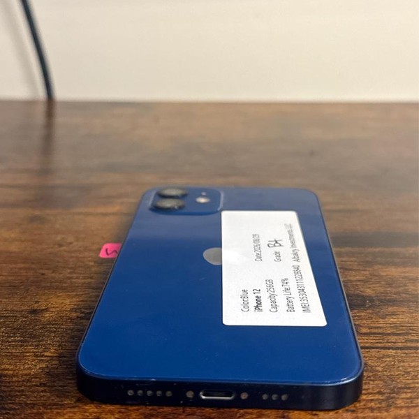 Apple iPhone 12 - Unlocked, 256 GB, Blue, A2172