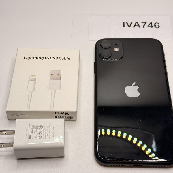 Apple iPhone 11 - Unlocked, 64 GB, Black, A2111