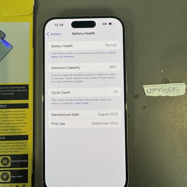 Apple iPhone 15 Pro - Unlocked, 1 TB, Natural, A2848