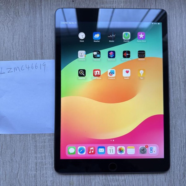 Apple iPad 9th Gen - Wi-Fi, 64 GB, Gray, A2602