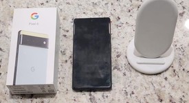 Good
													Google Pixel 6 - Unlocked, Seafoam, 256 GB, 8 GB, GB7N6, photo 1 of 4