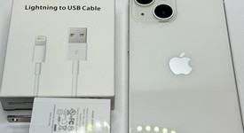 Good
													Apple iPhone 13 Mini - Unlocked Non-US, Starlight, 256 GB, A2626, photo 4 of 4