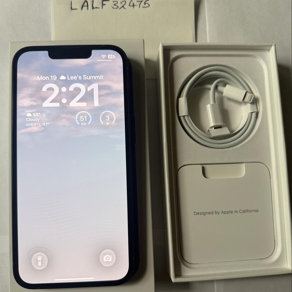 Apple iPhone 14 - Unlocked, 128 GB, Midnight, A2649