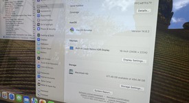 Good
													MacBook Pro 2021 - 16" - Apple M1 Pro 10-core, Gray, 512 GB, 32 GB, photo 5 of 49