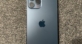 Mint
													Apple iPhone 12 Pro Max - Unlocked, Pacific Blue, 256 GB, A2342, photo 1 of 11