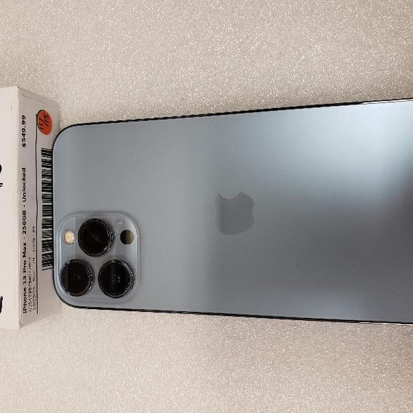 Apple iPhone 13 Pro Max - Unlocked, 256 GB, Sierra Blue, A2484