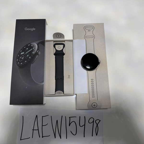 Google Pixel Watch 4 - Wi-Fi, Black, 45mm, Wi-Fi