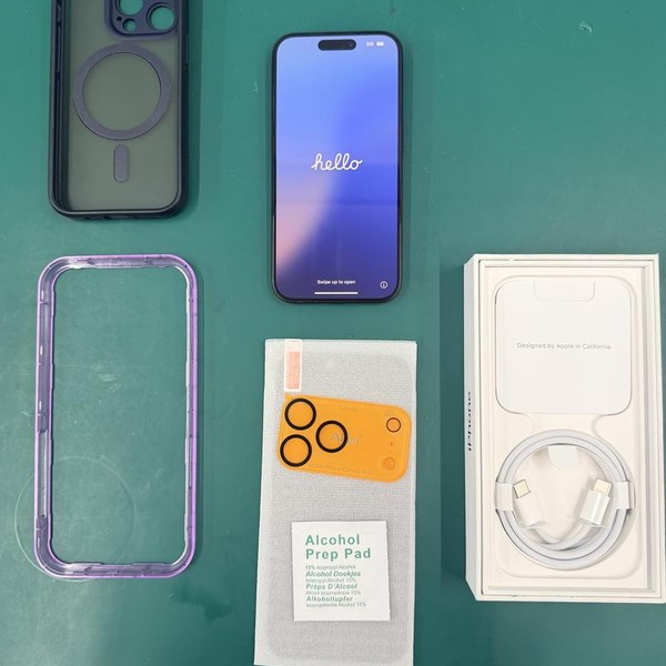 Apple iPhone 15 Pro - Unlocked, 256 GB, Blue, A2848