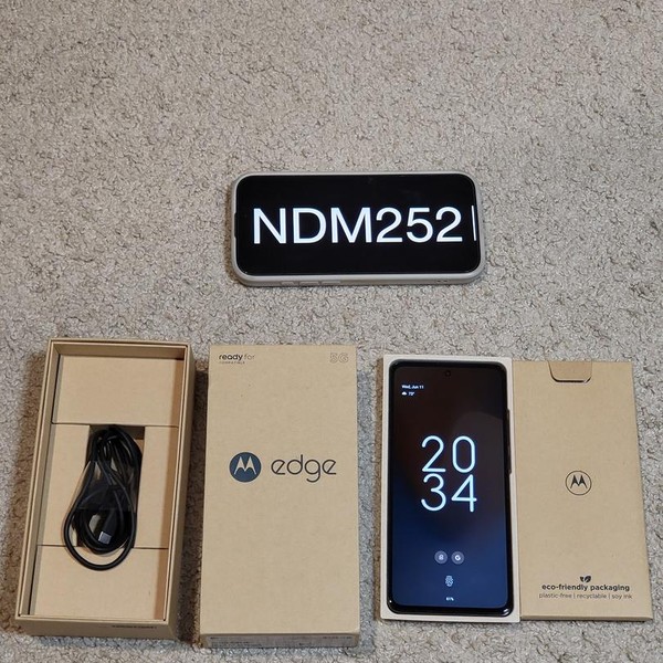 Motorola Edge (2022) - Unlocked, Gray, 128 GB, 6 GB