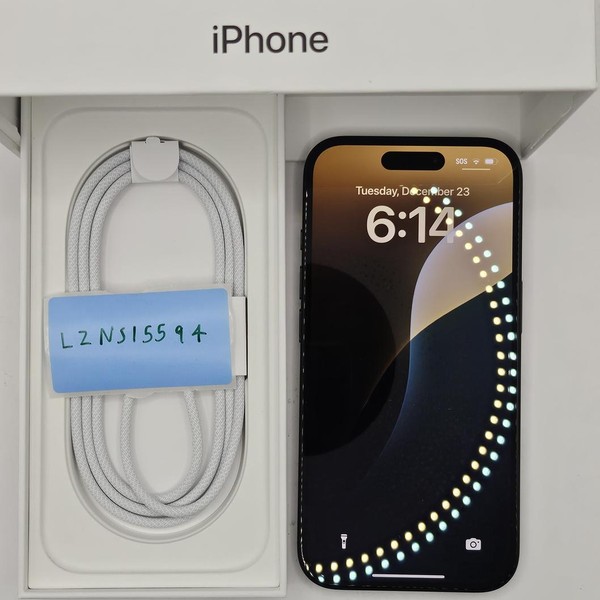 Apple iPhone 16 - Unlocked, 256 GB, Black, A3081